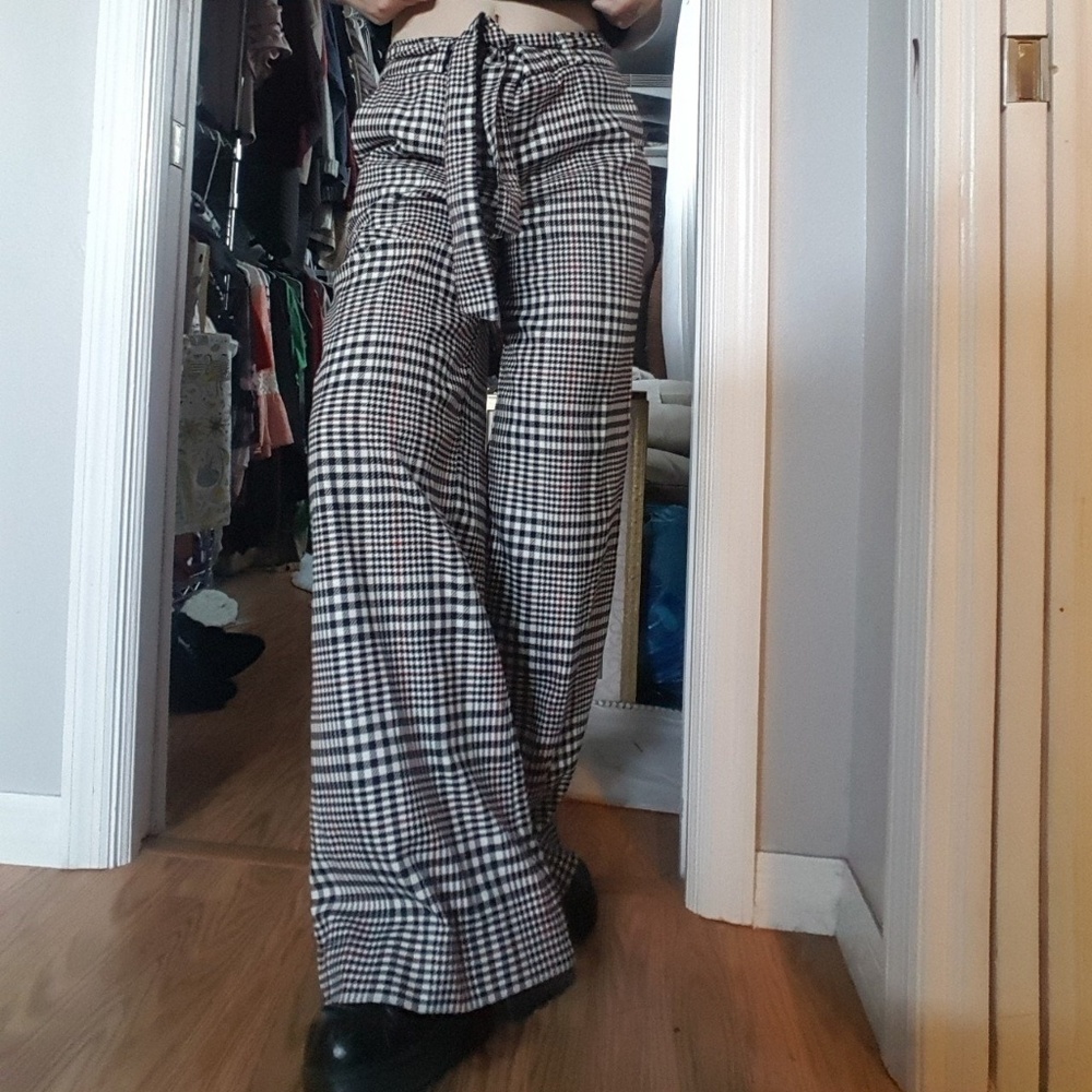 Plaid Fancypants Bellbottoms by New York & Co.